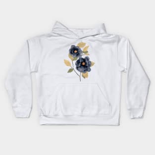 Blue roses Kids Hoodie